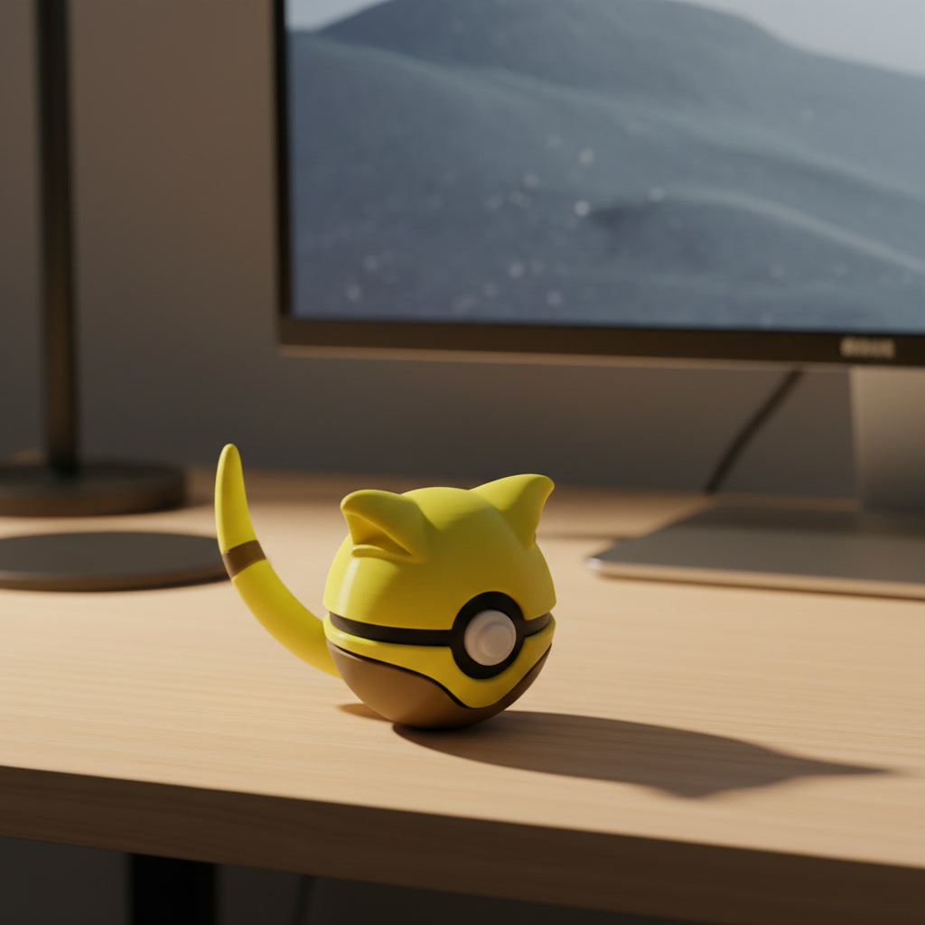 Characterized Pokeball - Abra #0063