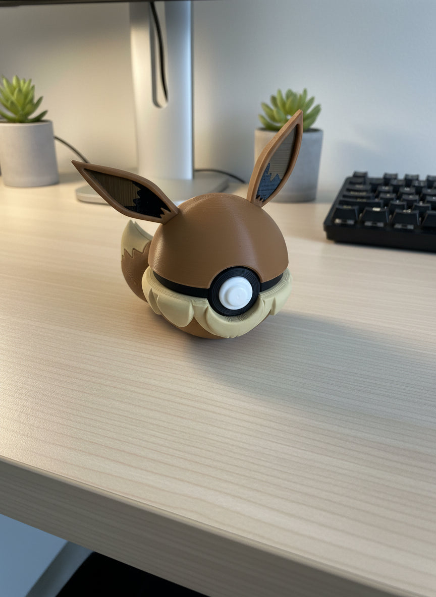 Characterized Pokeball - Eevee #0133