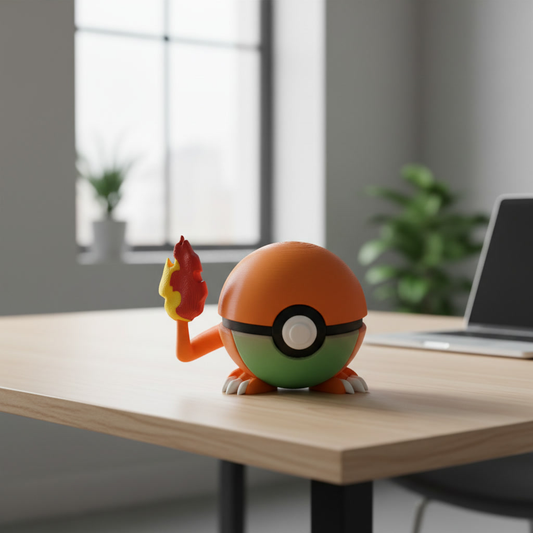 Characterized Pokeball - Charmander #0004