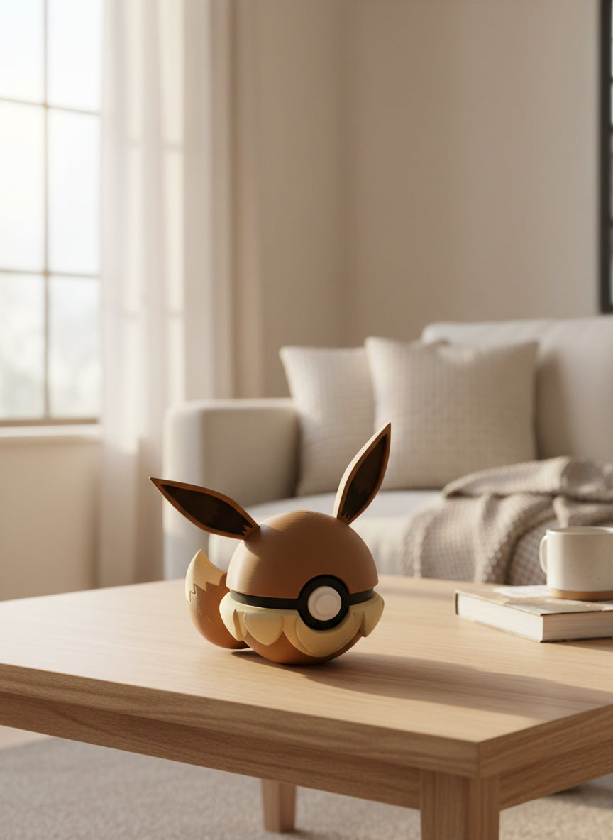 Characterized Pokeball - Eevee #0133