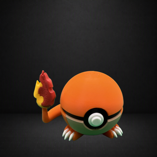 Characterized Pokeball - Charmander #0004